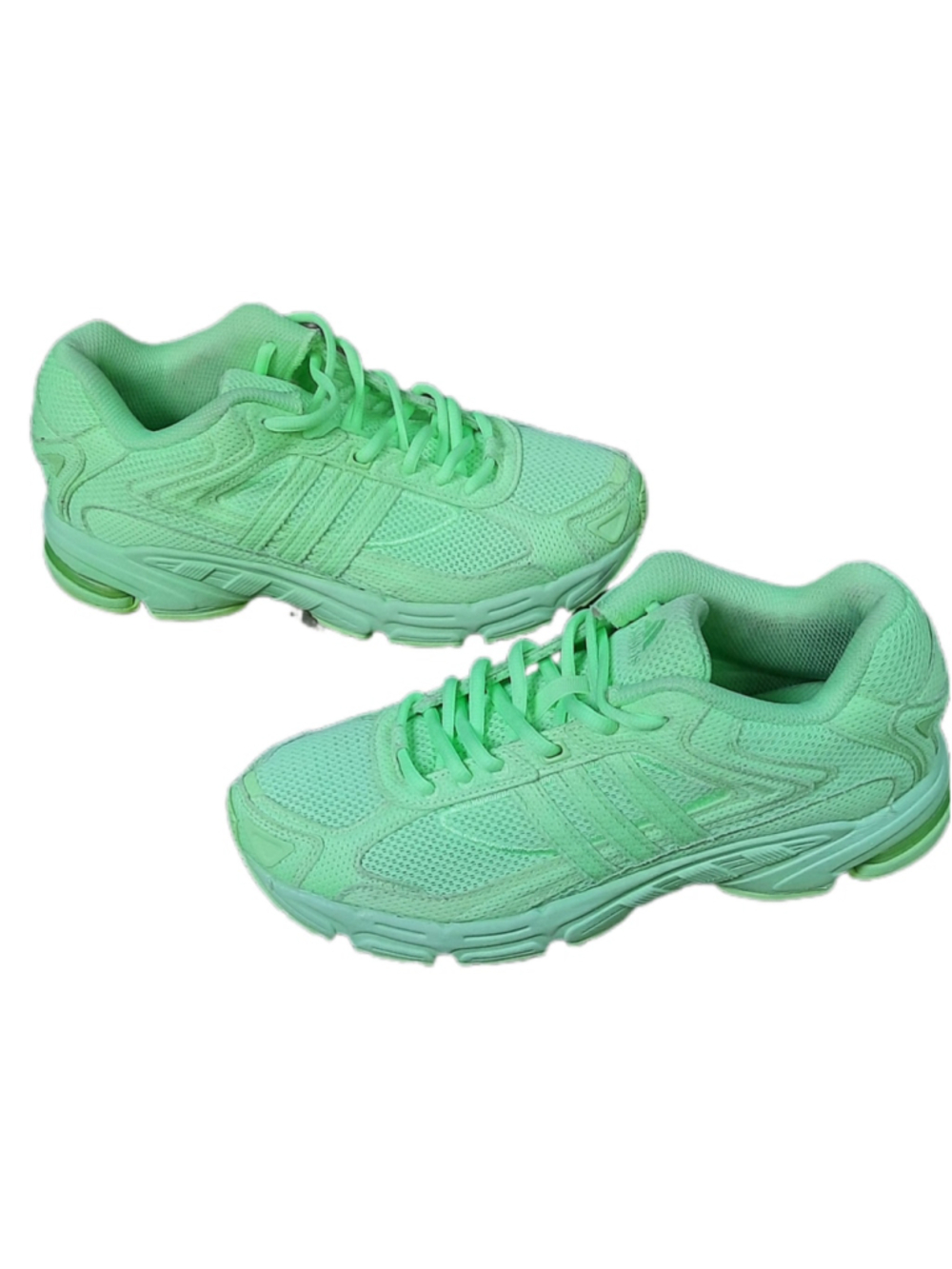 Women's Adidas Response CL 'Green Spark' Running Shoes Size 8.5